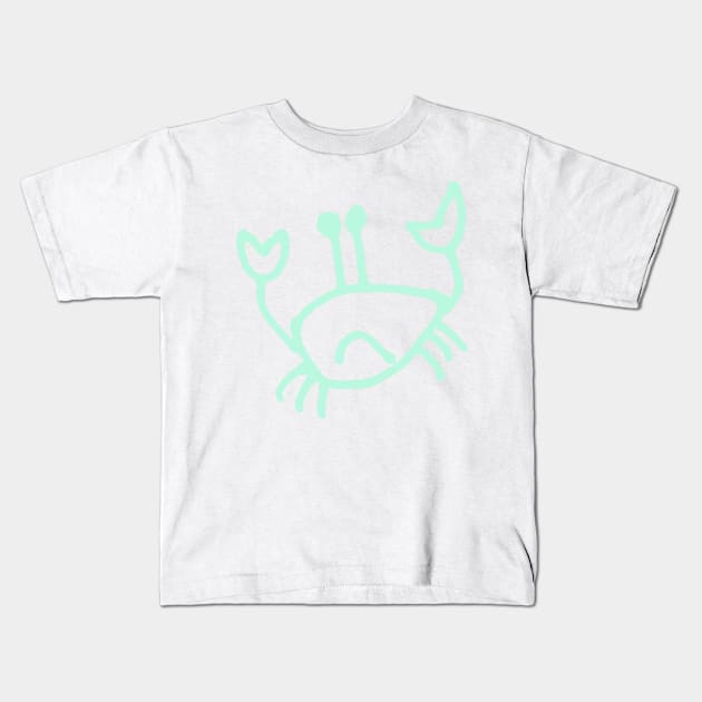 Crab Kids T-Shirt by ellenmueller